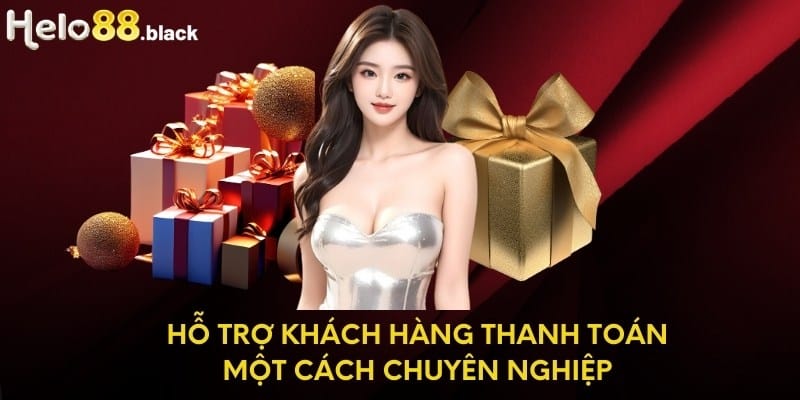 Hỗ trợ khách hàng thanh toán một cách chuyên nghiệp